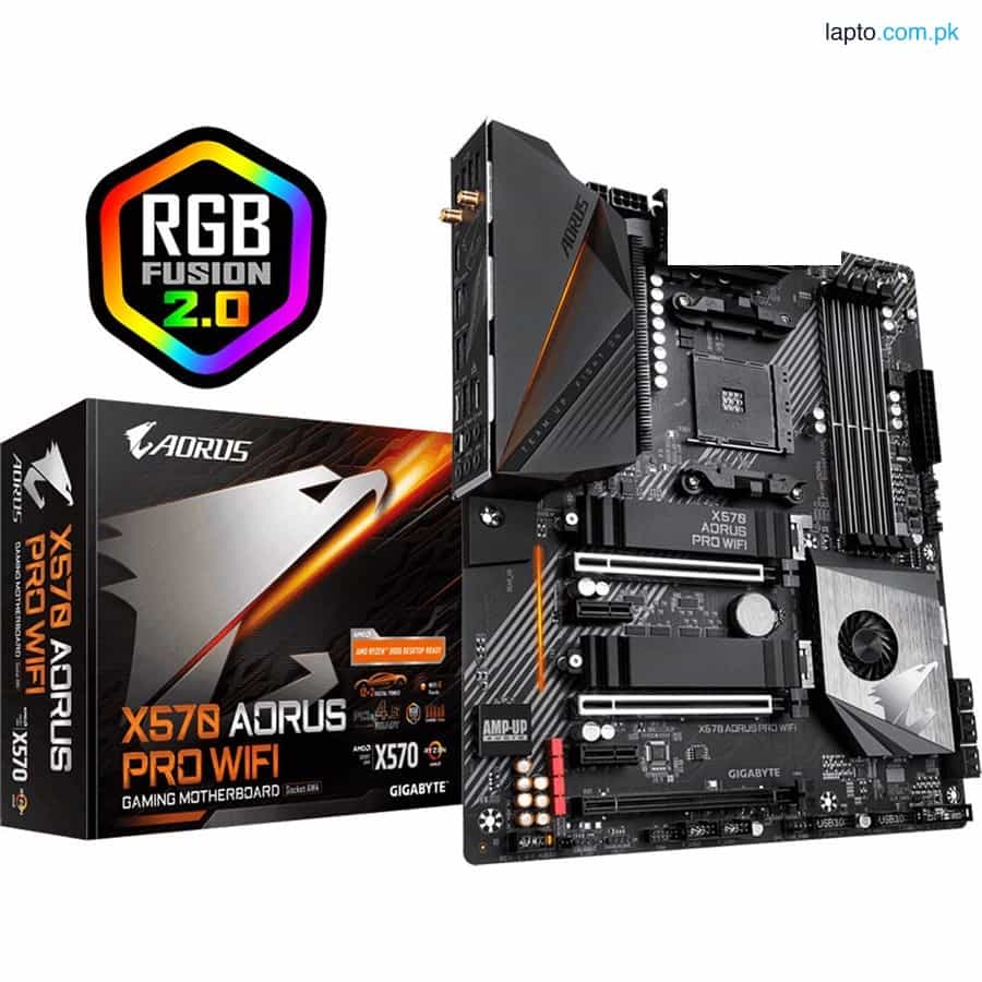 Gigabyte X570 AORUS PRO WIFI AMD ATX Motherboard 1