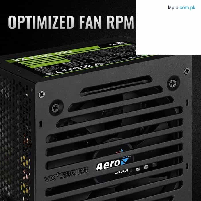 Aerocool LUX ARGB 550M 80+ Bronze Semi-Modular Power Supply Unit 2