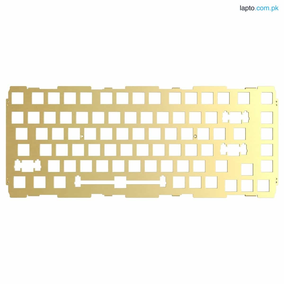 Glorious GMMK White Ice Edition RGB Modular Mechanical Gaming Keyboard - Full Size, GLO-GMMK-FS-BRN- 4