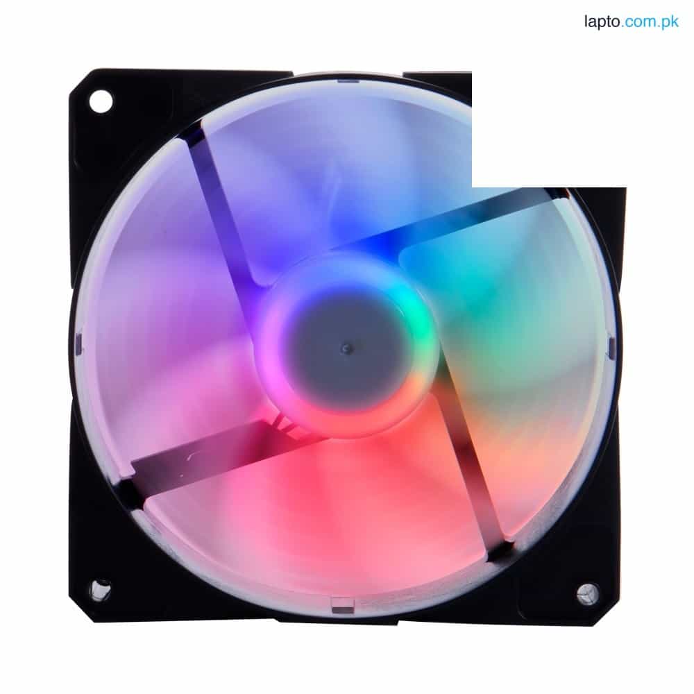 FANTECH FC-124 Dual Side Illuminated Turbine 120mm RGB Ring Fans 5