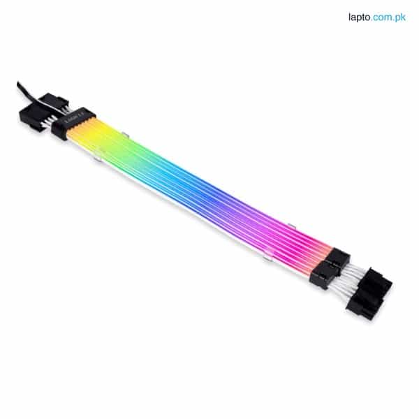 LIAN LI STRIMER Plus Triple 8 PINs -Addressable RGB VGA Power Cable 2