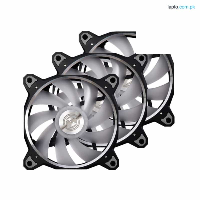 Lian Li Bora Digital Series RGB BR Digital-3R S,120mm Addressable RGB Fan, 3 Fans Pack Black Frame 1
