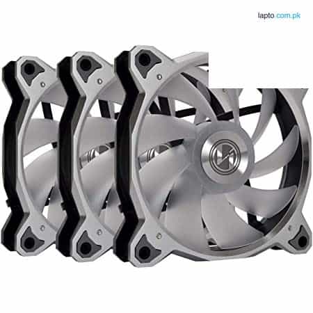 Lian Li Bora Digital Series RGB BR Digital-3R S,120mm Addressable RGB Fan, 3 Fans Pack – Gray Frame 1