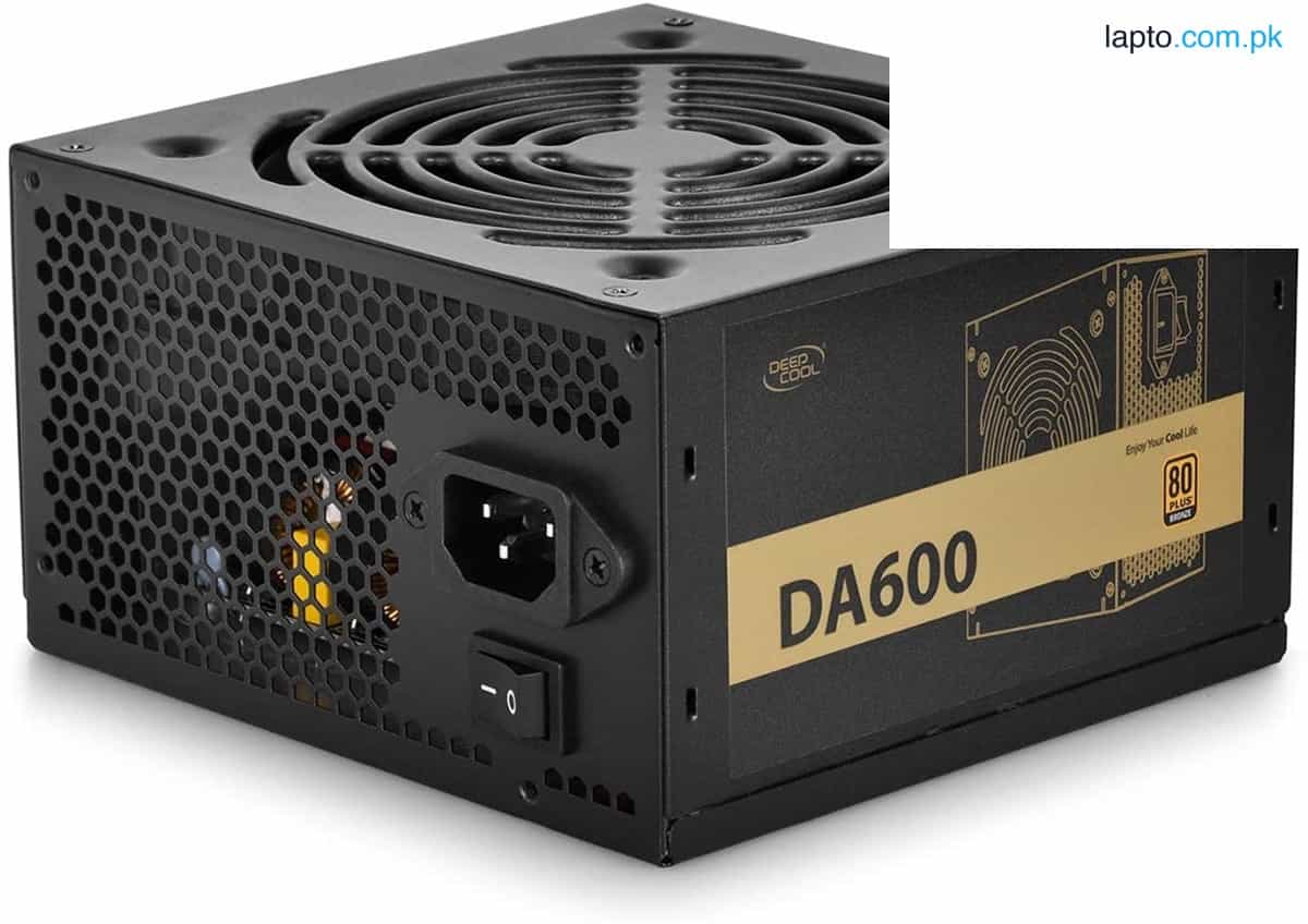 DEEPCOOL DA600 80 Plus Bronze certified 600W Power Supply - 140mm PWM Silent Fan | DP-BZ-DA600N 1