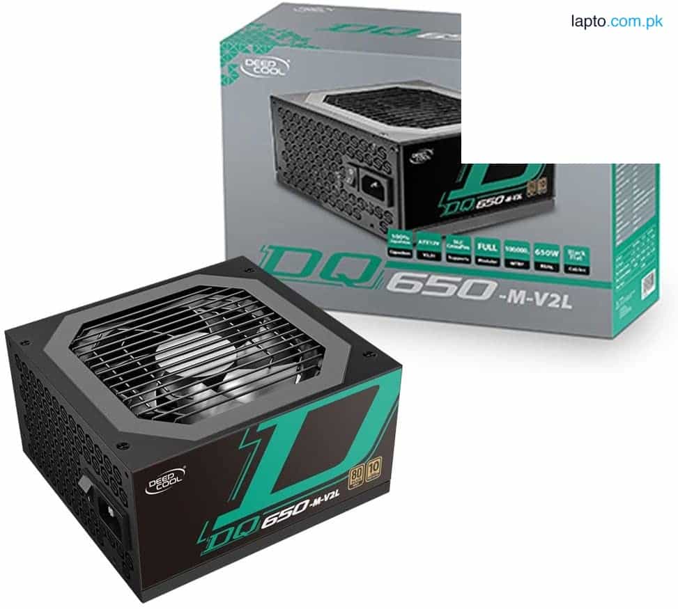 DeepCool DQ650-M-V2L 650W ATX12V / EPS12V 80 Plus Gold Certified Fully Modular Power Supply 1
