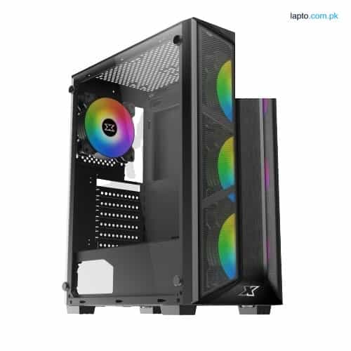 Xigmatek Trio Mesh TG FRGB Mid Tower Chassis 1