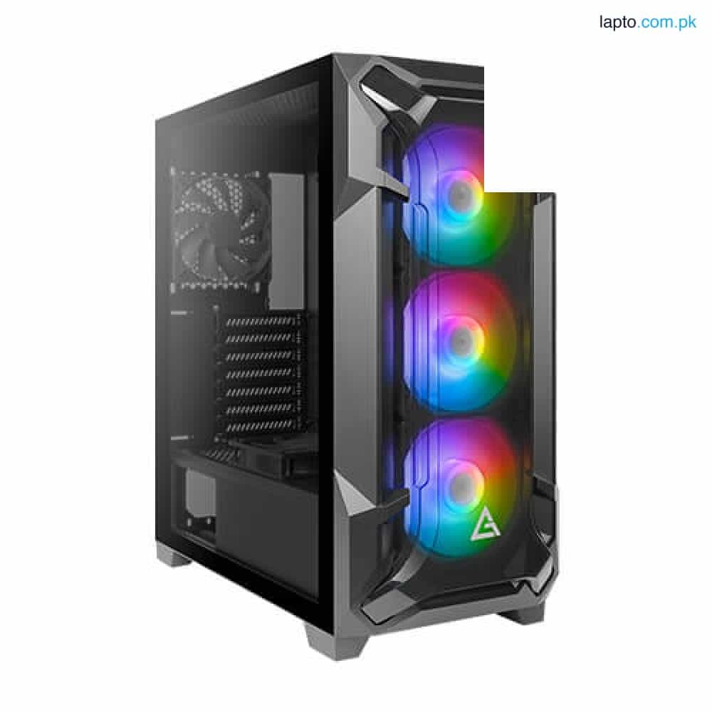 Antec NX Series NX410 ATX Mid Tower Computer Case – White 5