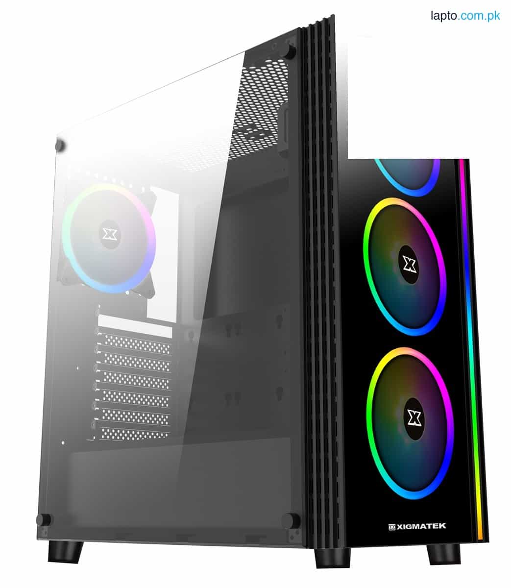 Xigmatek Poseidon TG ARGB Mid Tower Chassis 1