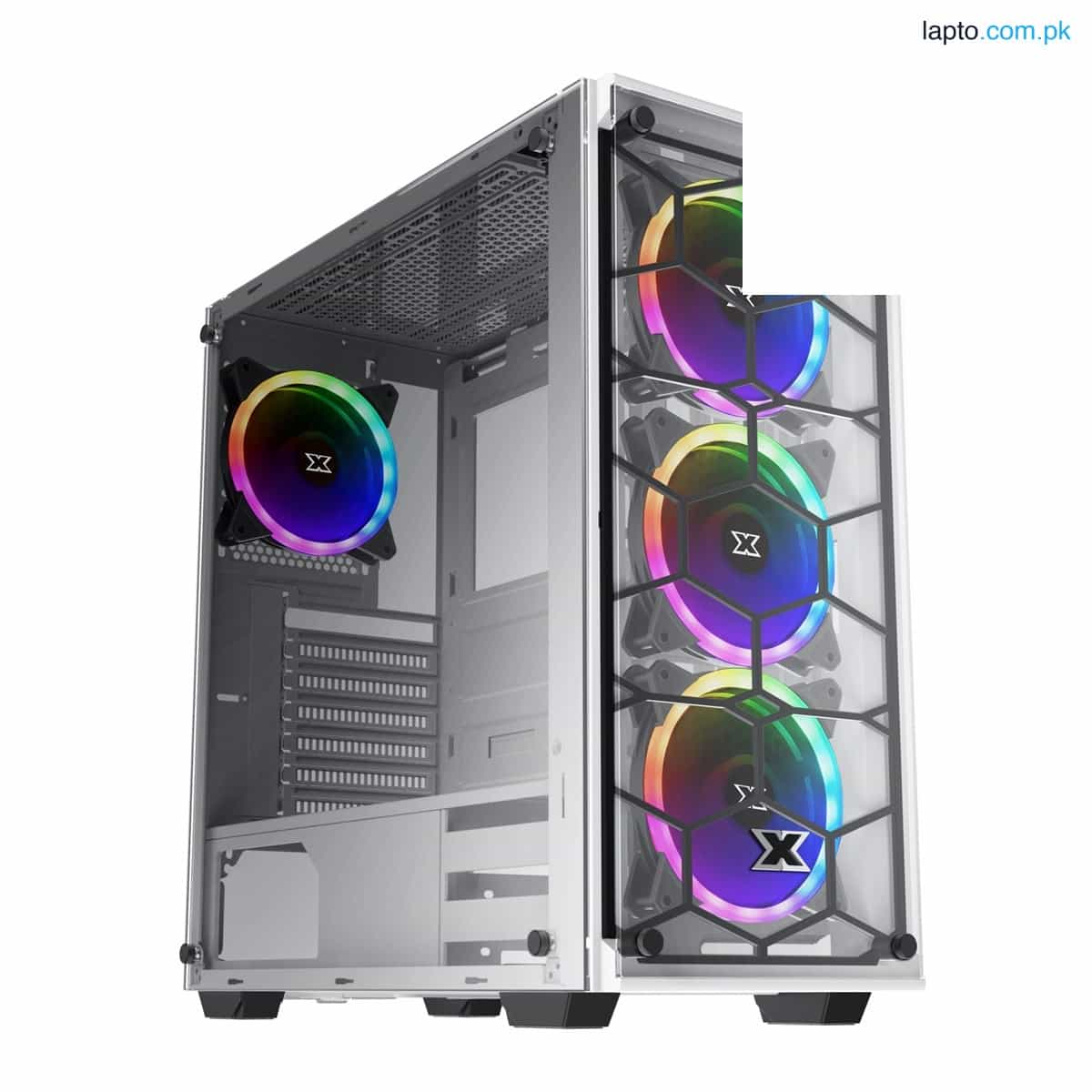 Xigmatek Venom X Arctic TG ARGB E-ATX Mid Tower Chassis 1