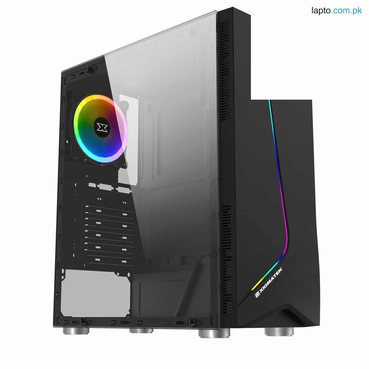 Xigmatek Aquarius Plus White TG ARGB Mid Tower Chassis 2