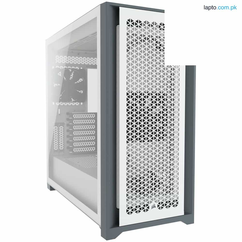 Corsair 5000D AIRFLOW Tempered Glass Mid-Tower ATX PC Case — White 1
