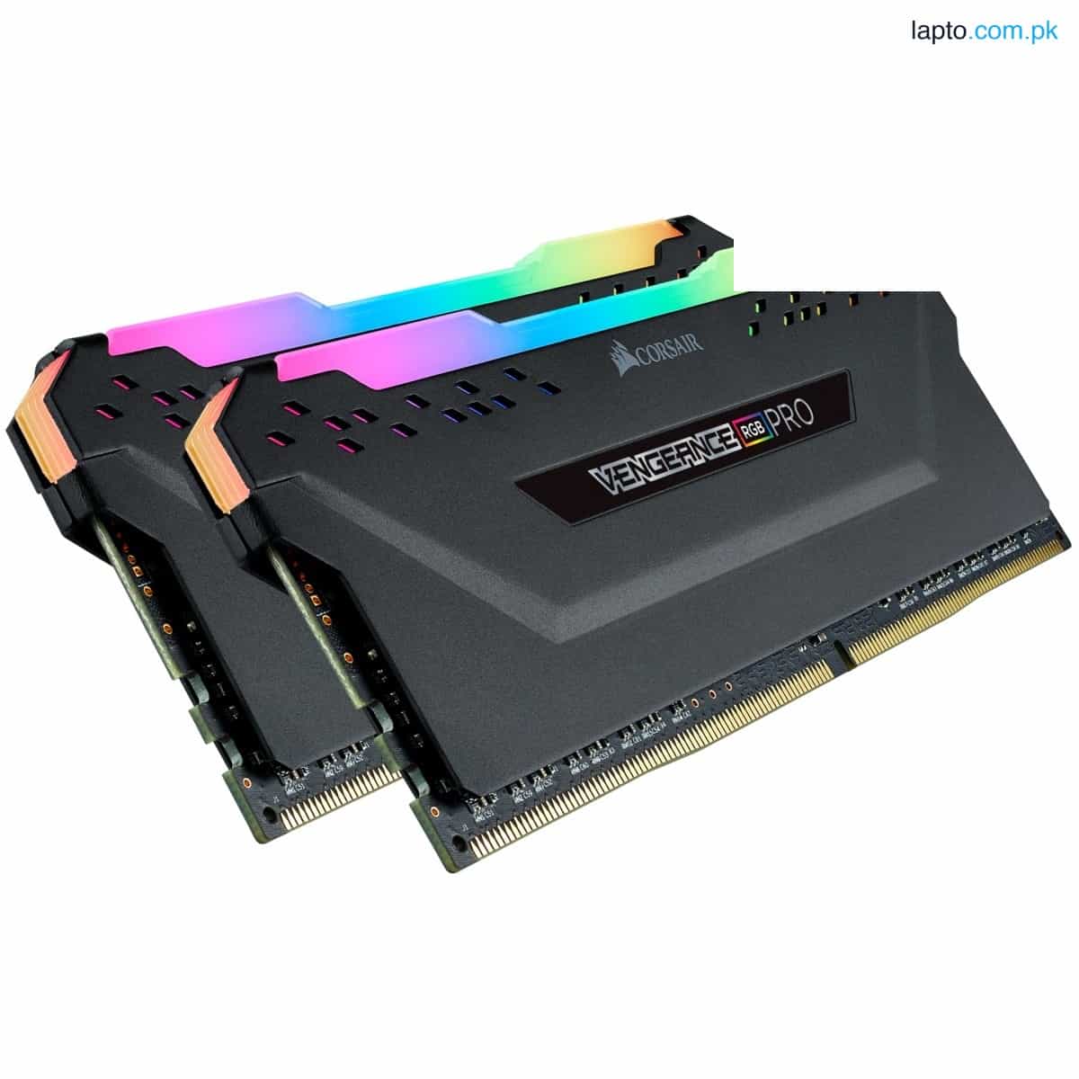 Corsair VENGEANCE® RGB PRO 16GB (2 x 8GB) DDR4 DRAM 4000MHz C18 AMD Ryzen Memory Kit — Black 1