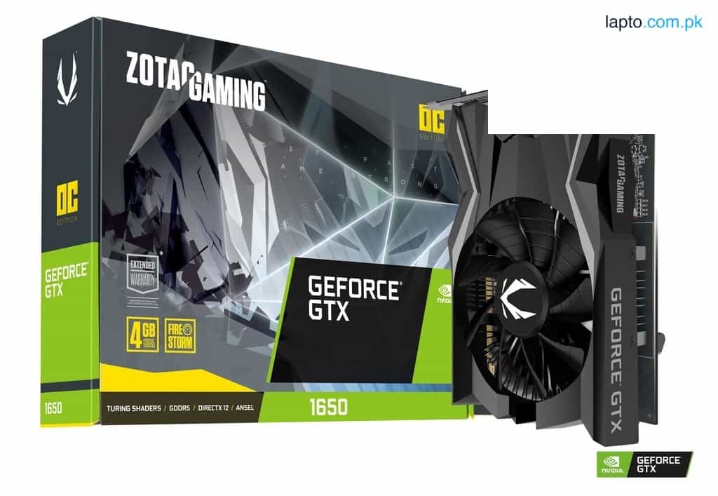 ZOTAC GAMING GeForce GTX 1650 OC Graphics Card ZT-T16520F-10L GDDR6 1