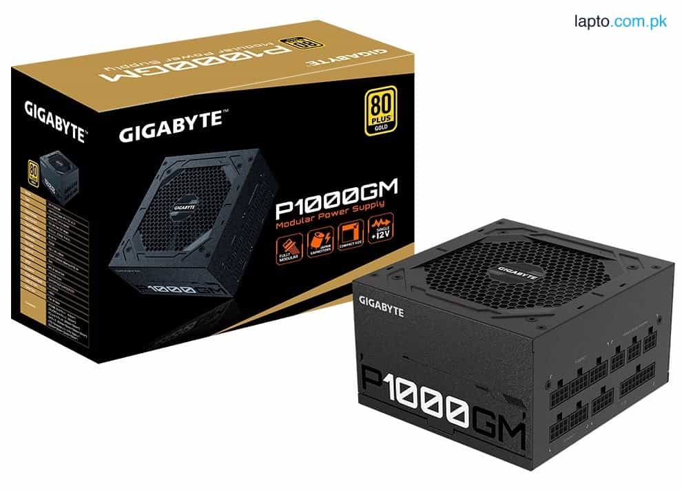 Gigabyte P1000GM 1000W 80 PLUS Gold Certified Fully Modular Power Supply PSU 1