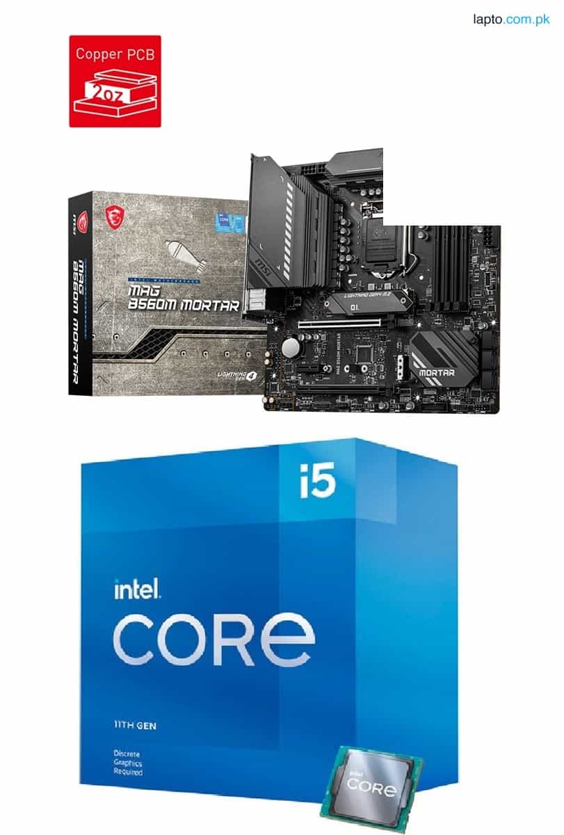 Intel Core i5-10600K Desktop Processor 6 Cores 4.8 GHz Unlocked LGA1200 (Intel 400 Series Chip) 2
