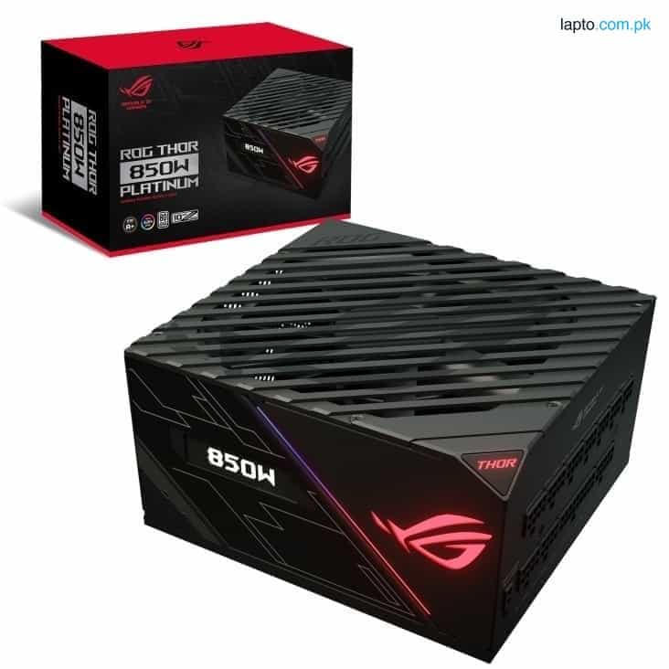 ASUS ROG Thor 850W Platinum Fully Modular Power Supply with Aura Sync and an OLED display 1