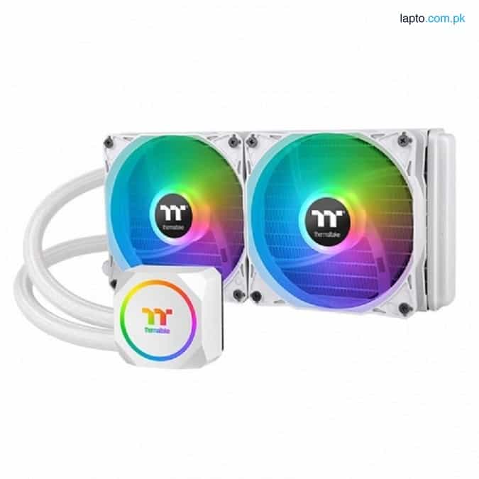 Thermaltake TH240 ARGB Sync Snow Edition AIO Liquid Cooler CL-W301-PL12SW-A 1