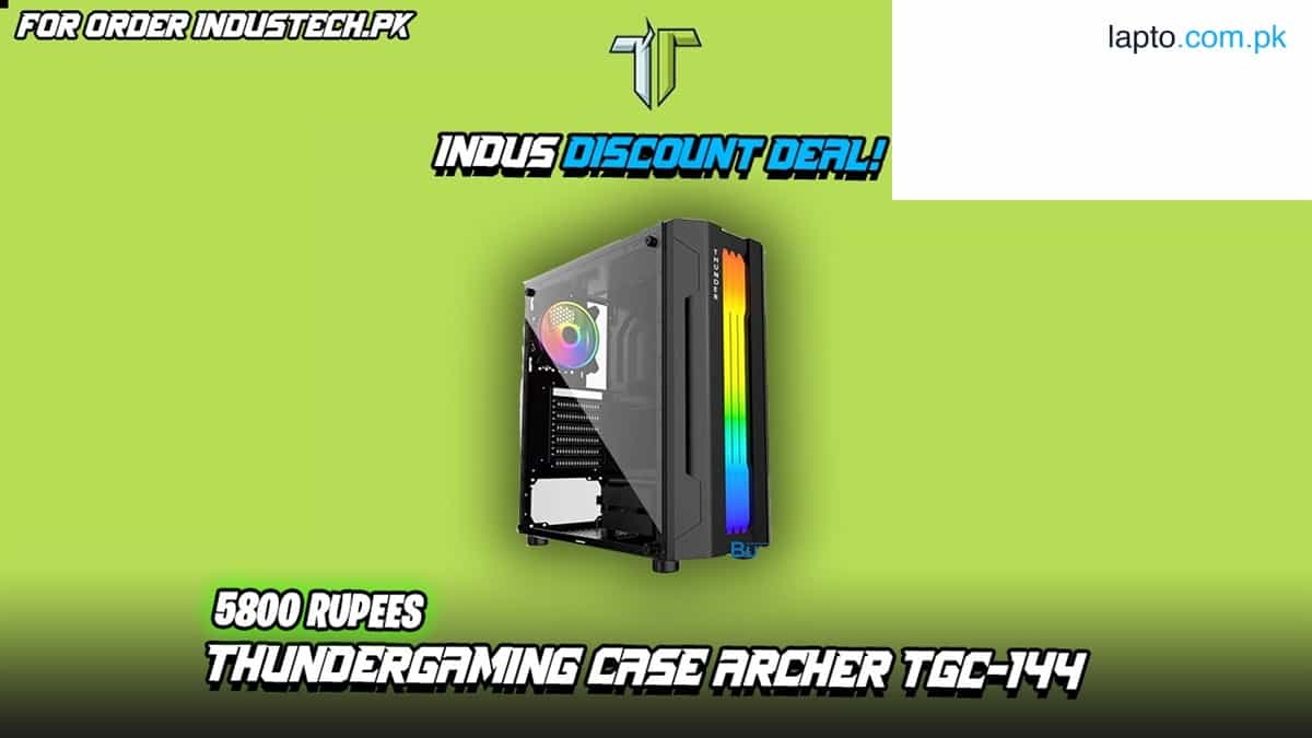 Thunder Archer TGC-144 Gaming Case with Rgb Strip 1