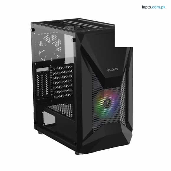 GAMDIAS RGB Gaming Mid-Tower Case (TALOS M1B) 2