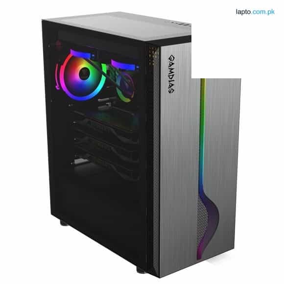 Gamdias Athena E1 Elite Tempered Glass RGB Mid-Tower Chassis 5