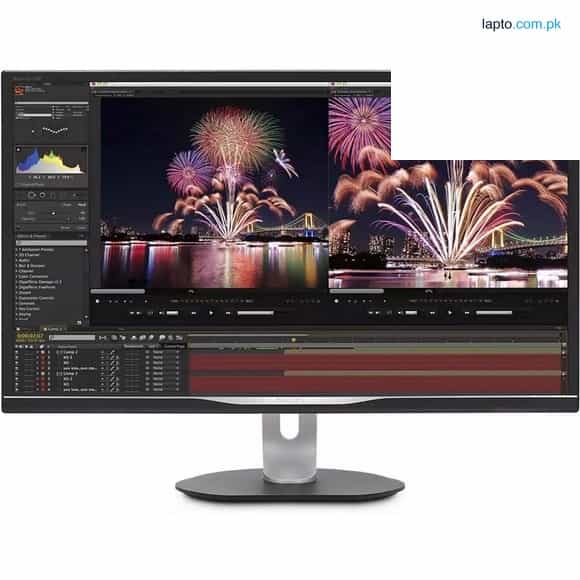 Philips 328P6VUBREB 32 4K UHD LCD Monitor VA Panel USB-C Dock 1