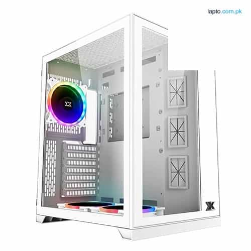 XIGMATEK Aquarius S Arctic WHITE 3x AY120 Arctic ARGB Fans Pre Installed 1