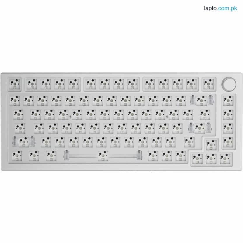 Glorious GMMK PRO 75% Barebone - ANSI (US) - White Ice 1