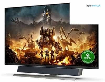 PHILIPS 4K HDR CONSOLE GAMING WITH AMBIGLOW 55” 559M1RYV 1