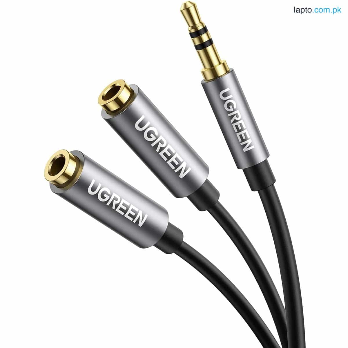 UGreen Headphone Splitter 3.5mm Audio Stereo Y Adapter To 2 Dual Headphone Jack Adapter Cable 20CM 1
