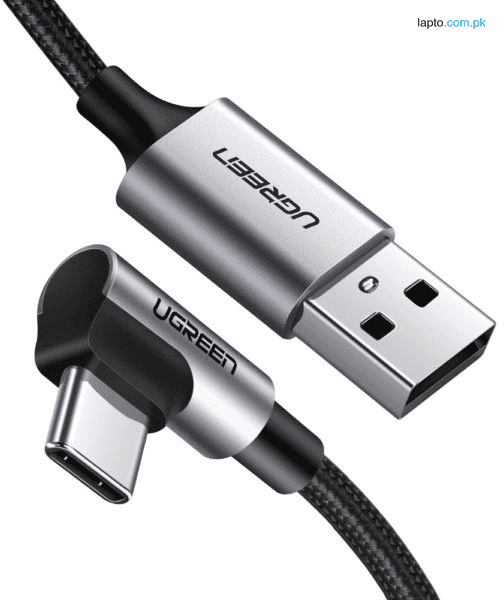 UGreen Type-C To Type-C Cable 90 Degree 100W 3ft 1