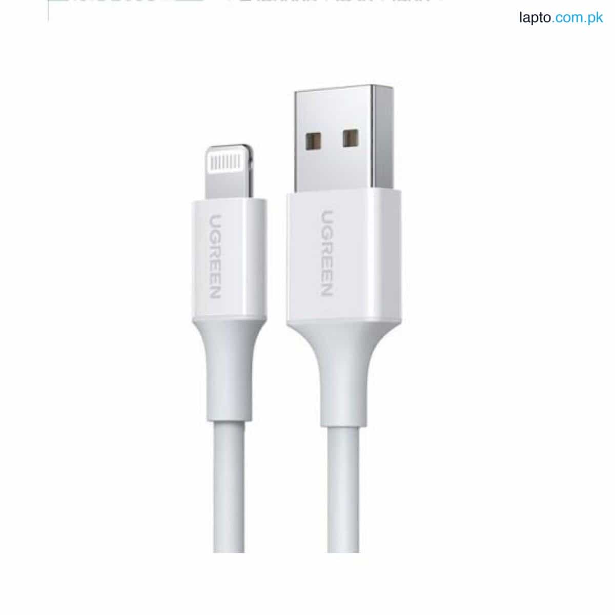 UGreen USB-A To Lightning Cable 6ft White 1
