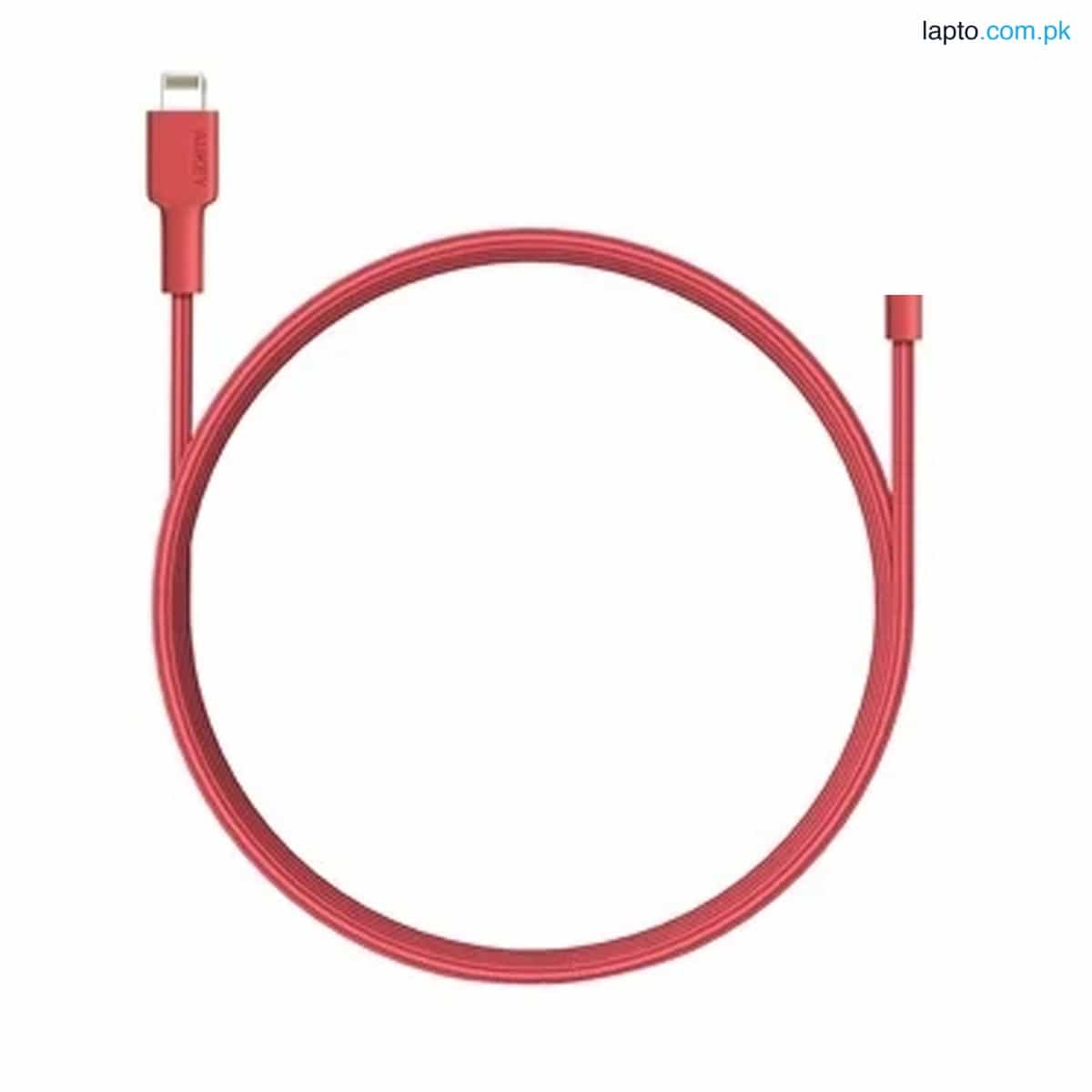 Aukey USB-A to Lightning Cable 6.6ft (CB-BAL4) Red 1