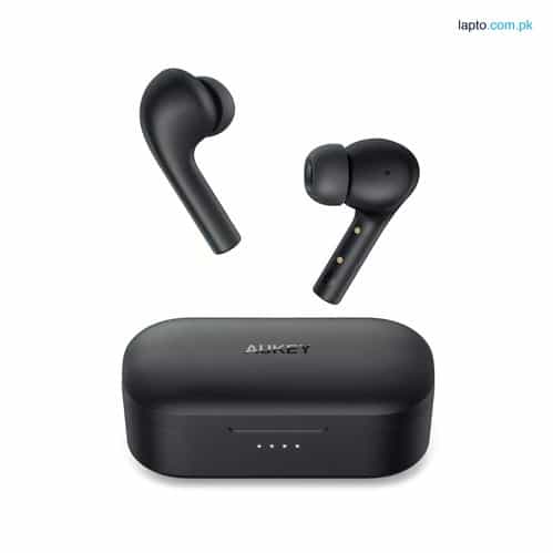 AUKEY Wireless Earbuds 3D Headphones Earphones Headset With Microphone Black 3