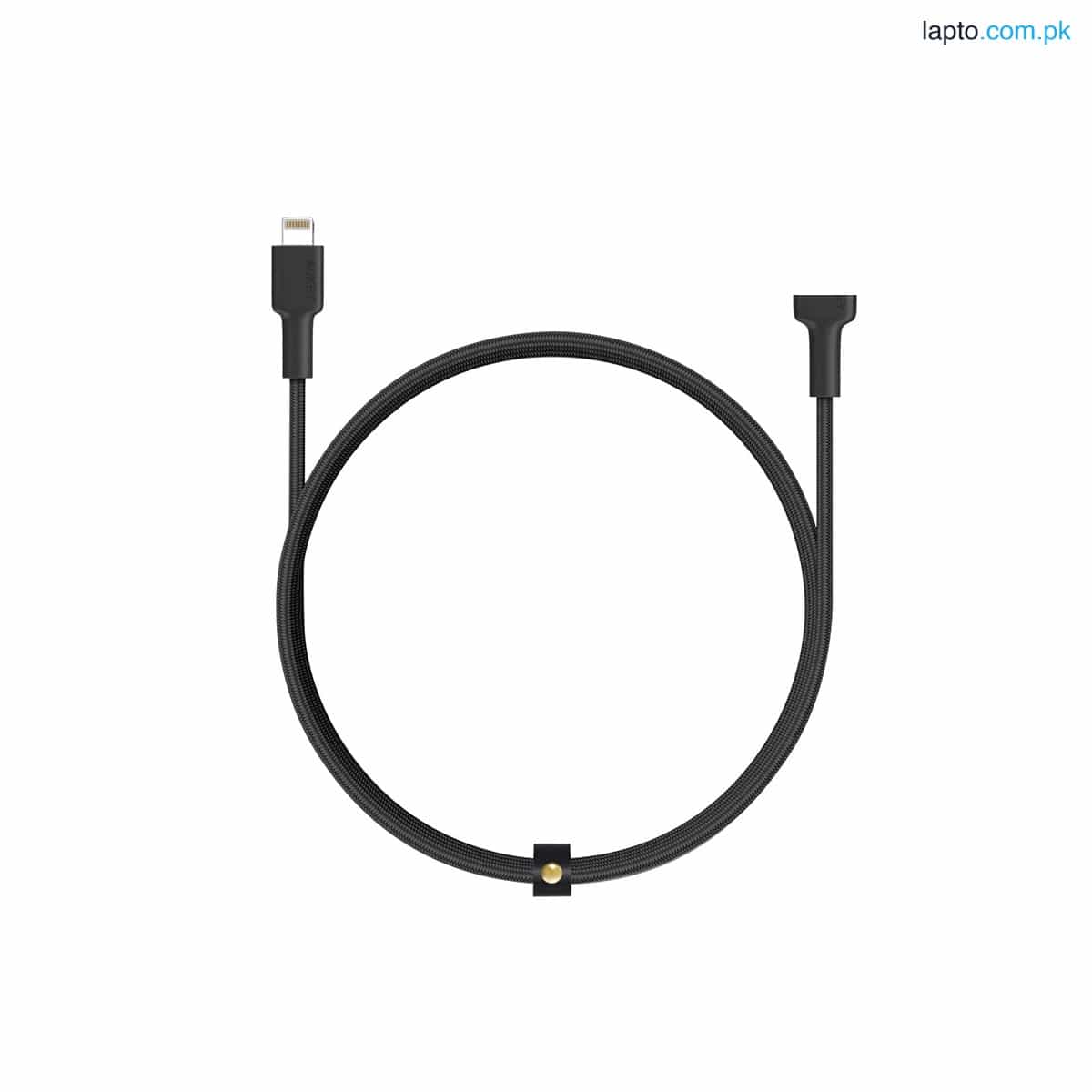 Aukey Braided Nylon MFi USB-C to Lightning Cable 3.95ft 1