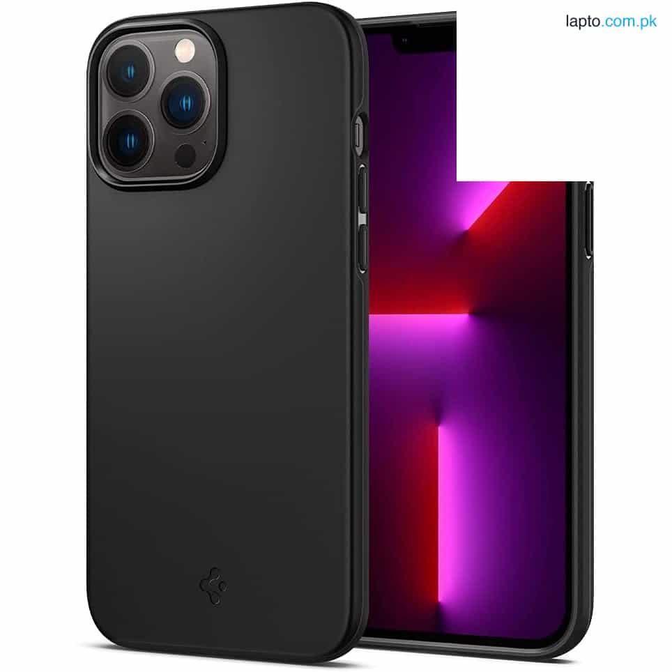 Spigen ihone 13 Pro Thin Fit – Matte Black 1