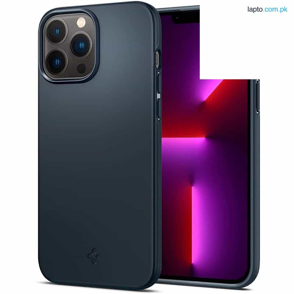 Spigen iphone 13 Pro Thin Fit – Metal Slate 1
