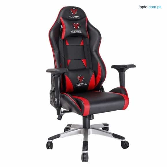 Rebel Renegade Gaming Chair - Black/Red 1