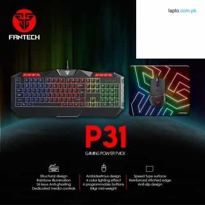 Fantech POWER PACK P313 in 1 Keyboard, Mouse and Mousepad Combo 1