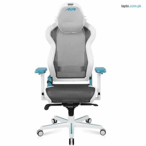 DXRacer AIR Series AIR-R1S-WQ.G-B3 Mesh Gaming Chair D7200, White & Cyan 1