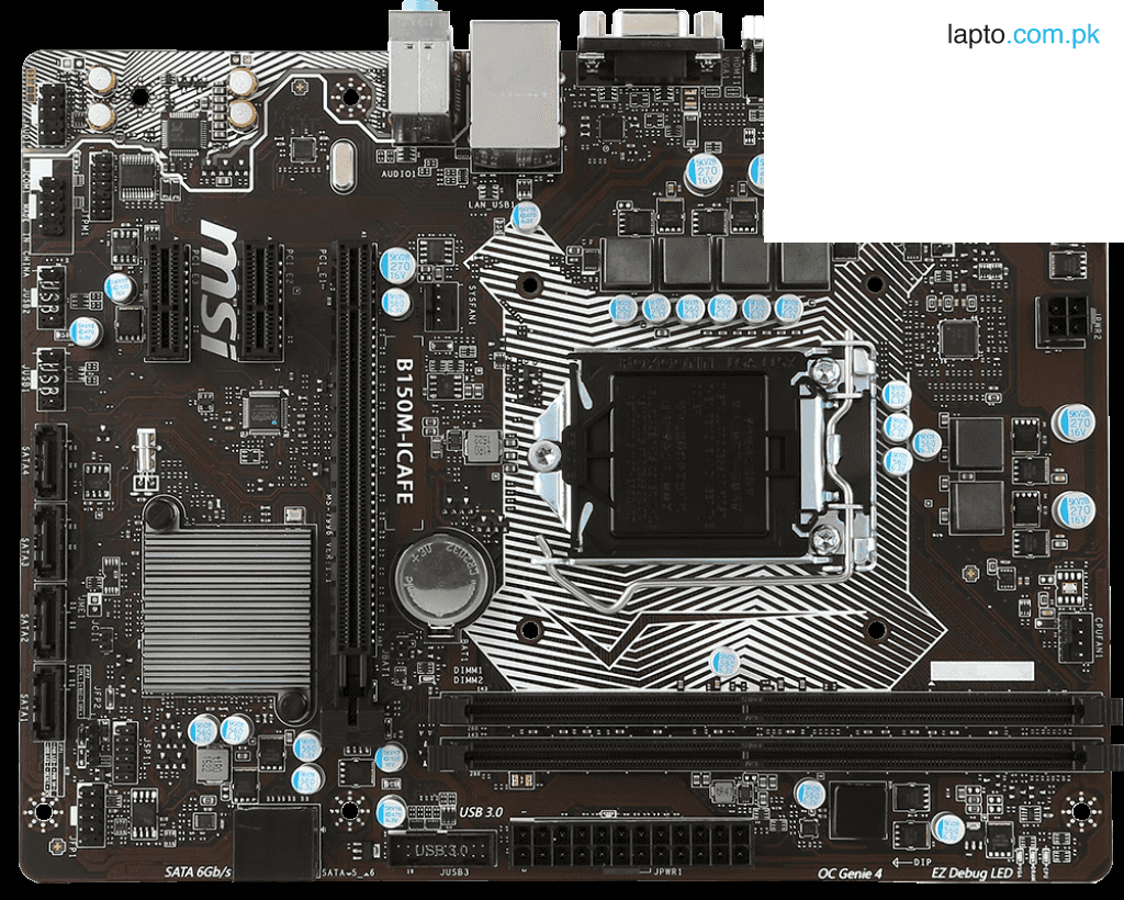 USED MSI B150M-ICAFE MOTHERBOARDS (WITHOUT BOX) 1