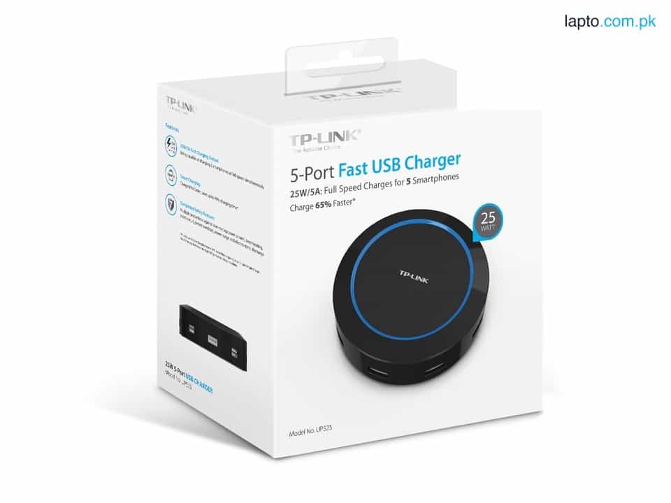 TP-LINK UP-525 25W 5-Port USB Charger 1