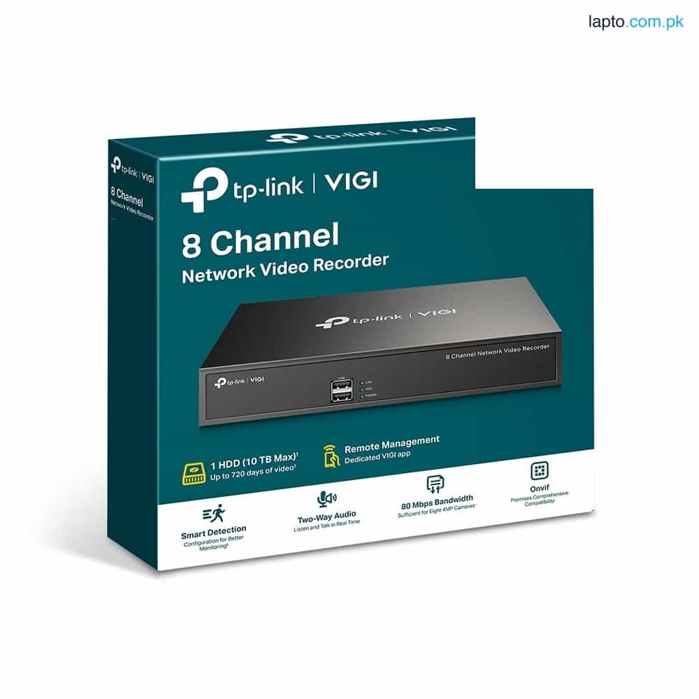 TP-LINK VIGI NVR1008H 8 Channel Network Video Recorder 1