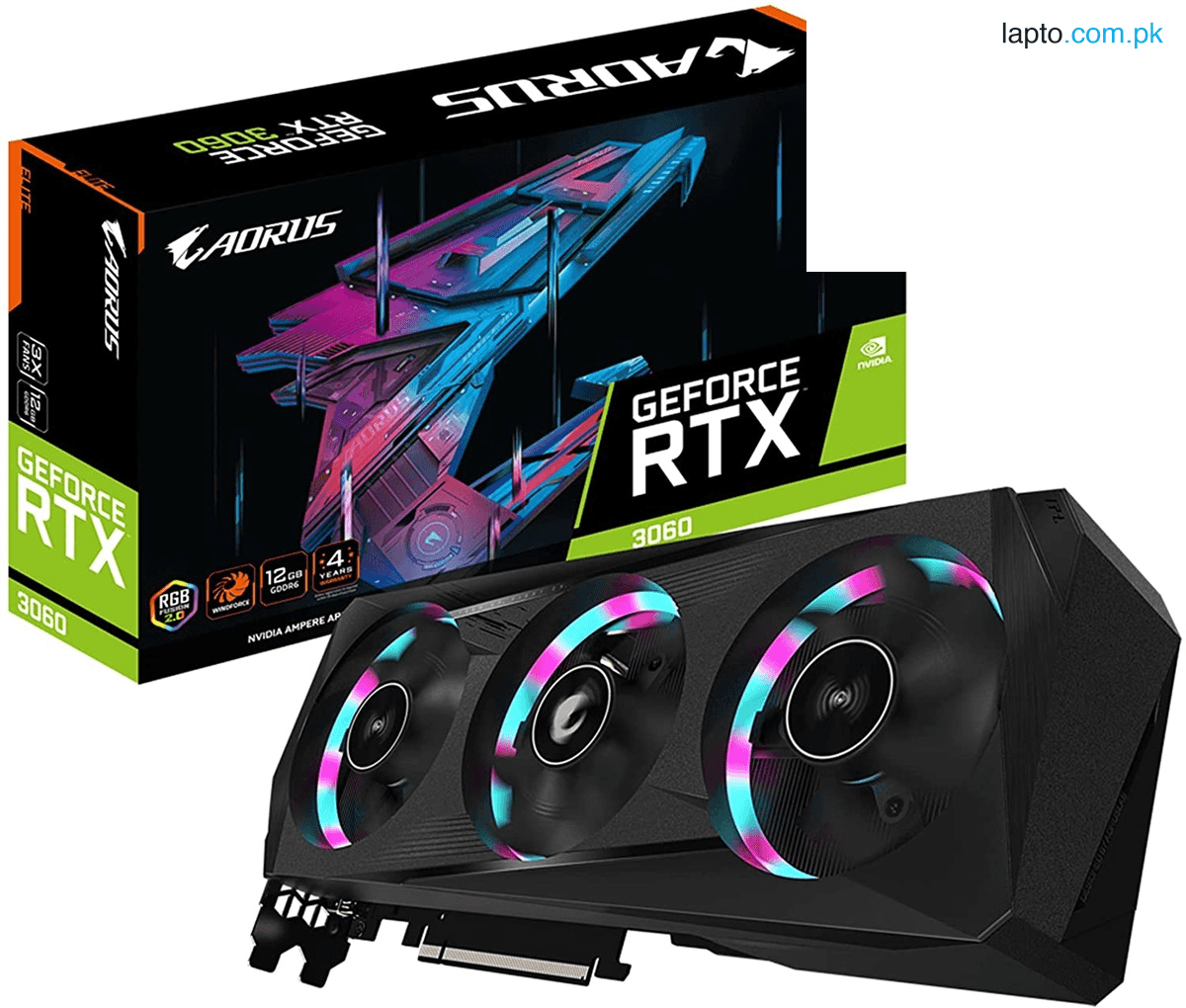 GIGABYTE AORUS GeForce RTX 3060 Elite 12G (REV2.0) 1
