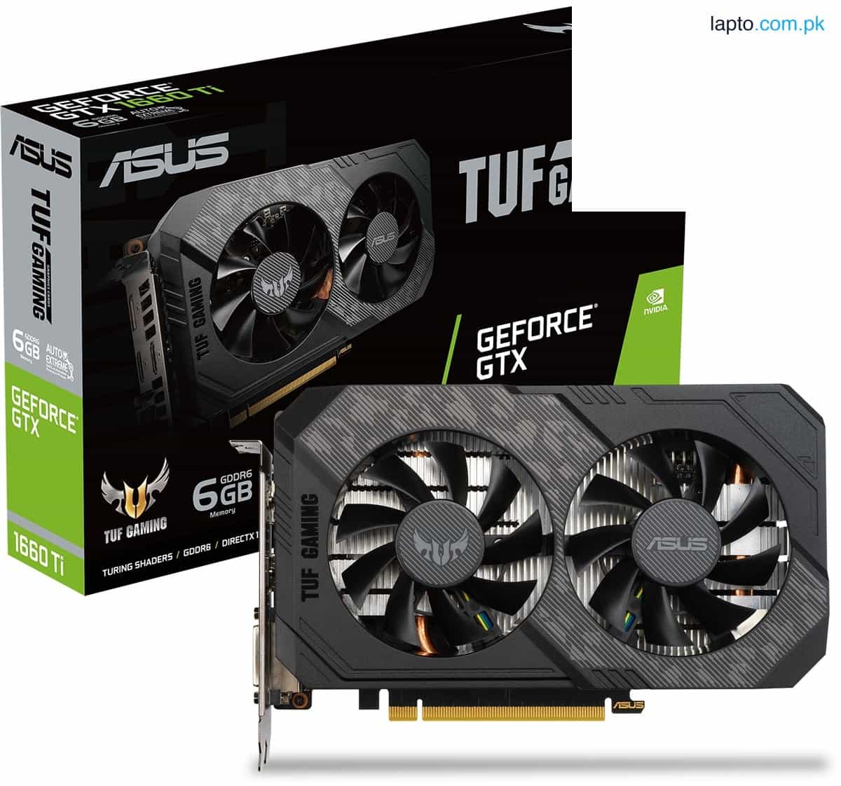 ASUS TUF Gaming GeForce® GTX 1660 Ti EVO OC Edition 6GB GDDR6 rocks 1