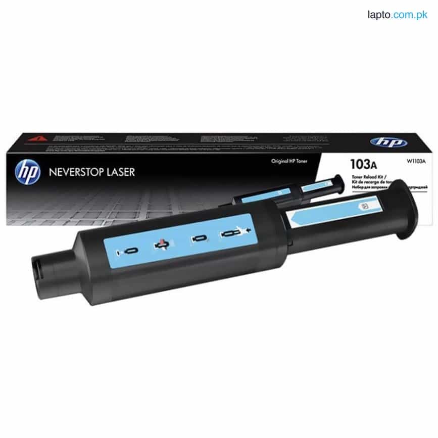 HP 103A Black Original Neverstop Laser Toner Reload Kit - W1103A 1