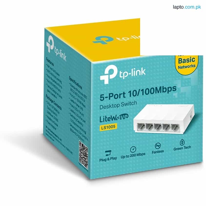 TP-Link LS1008G 8-Port 10/100/1000Mbps Desktop Unmanaged Switch Gigabit 5