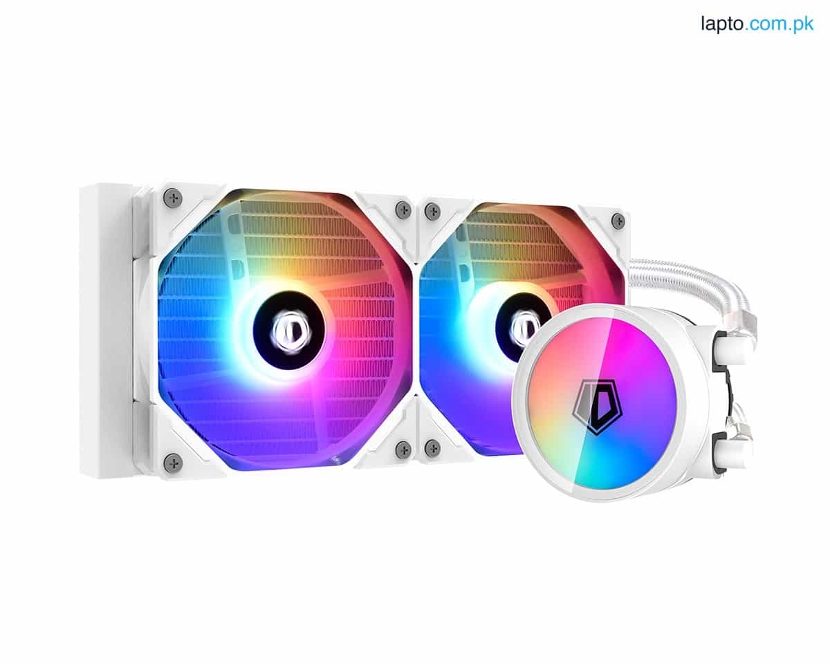 ID-Cooling ZOOMFLOW 240 XT Snow Edition RGB CPU Liquid Cooler 1