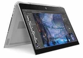 Laptop HP ZBook Studio x360 G5 Workstation | Core i9‑9880H | 64 GB RAM | 1 TB NVMe SSD | 15.6″ Touchscreen | Windows 11 Pro 1