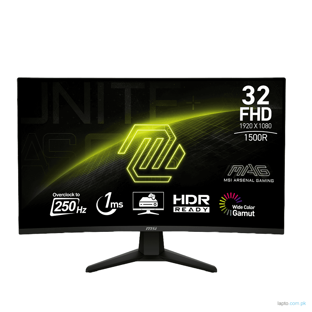 MSI MAG 32C6X – 250Hz 1080p FHD VA 32″ Curved Gaming Monitor 1
