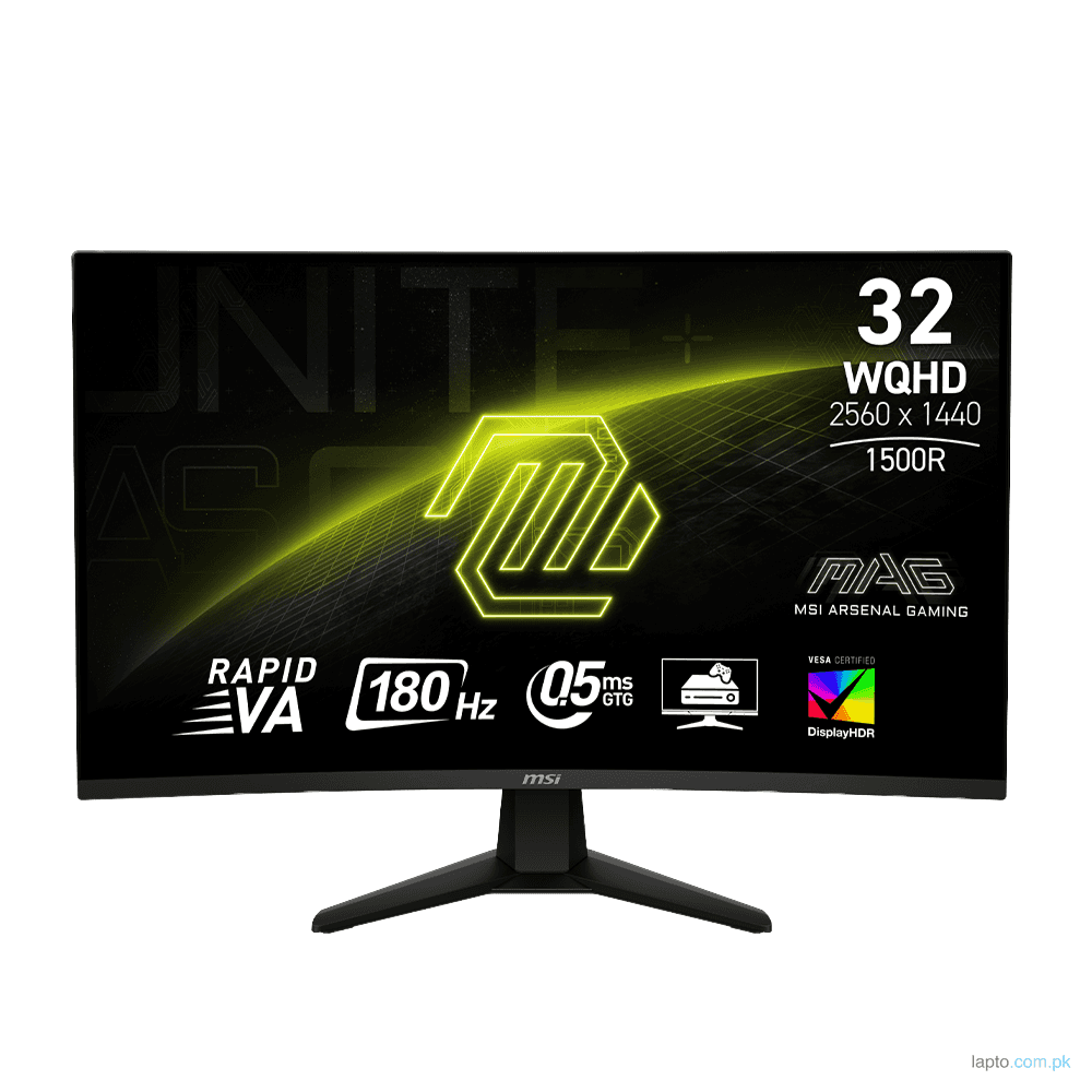 MSI MAG 32CQ6F – 180Hz 2K 1440p QHD VA 32″ Curved Gaming Monitor 1